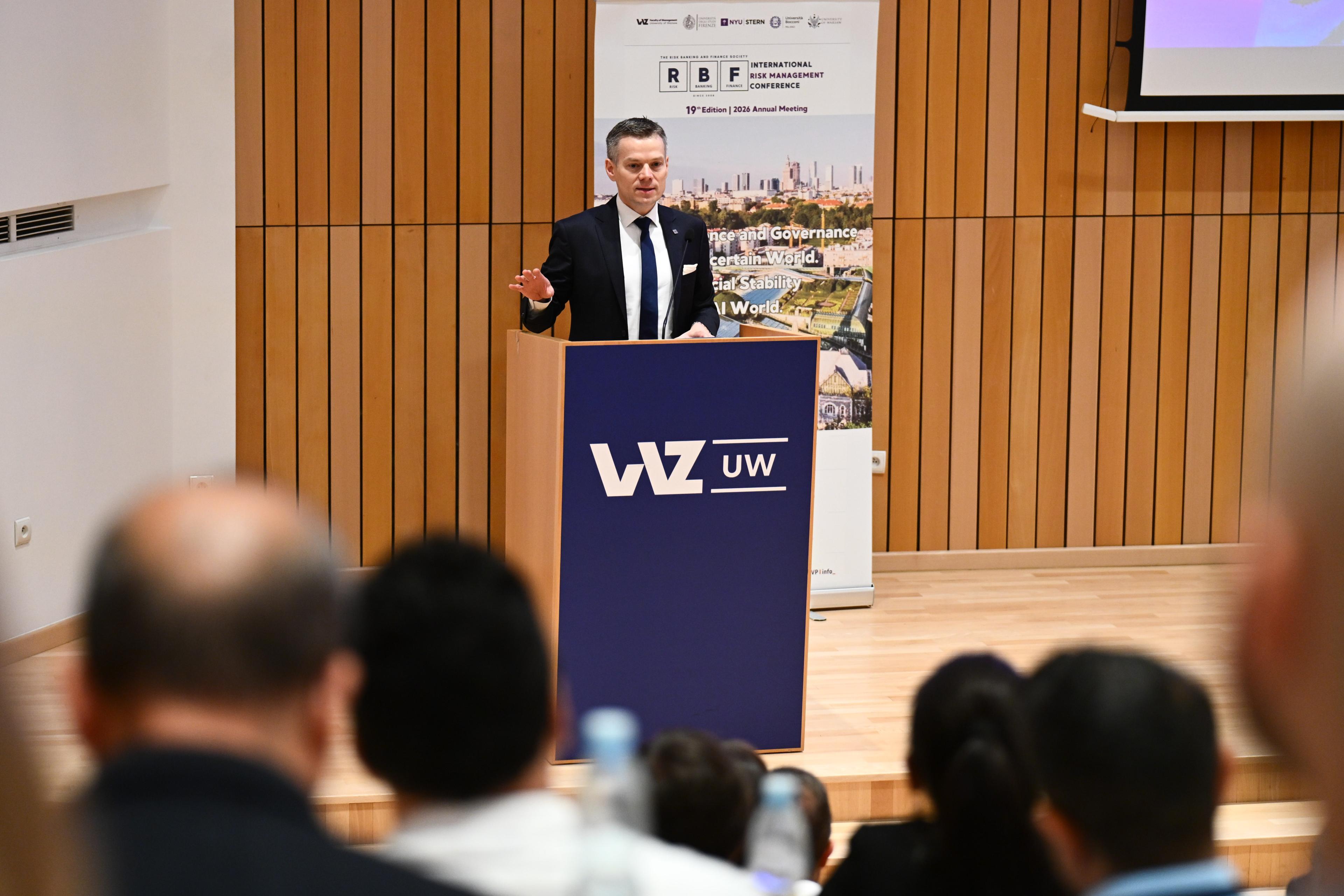 Jacek Jastrzębski otworzył International Risk Management Conference 2026_1