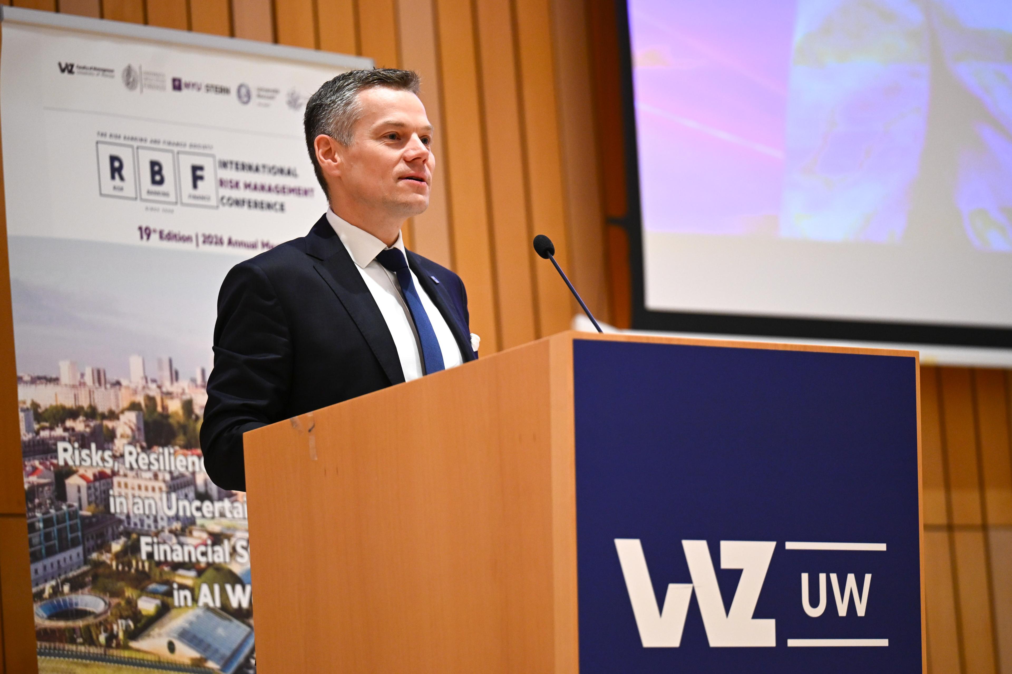 Jacek Jastrzębski otworzył International Risk Management Conference 2026_2