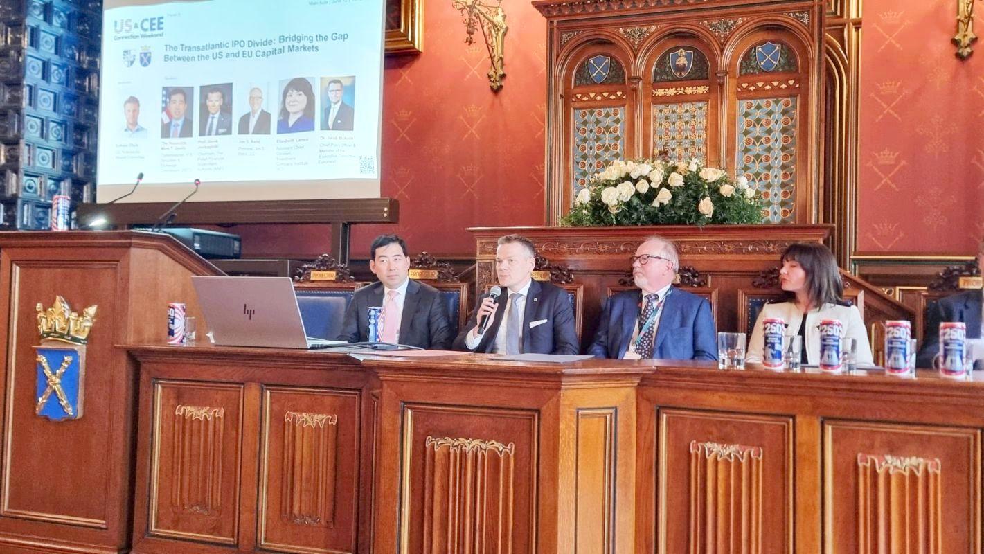 Jacek Jastrzębski wystąpił w panelu podczas „US-CEE Connection Weekend”_3