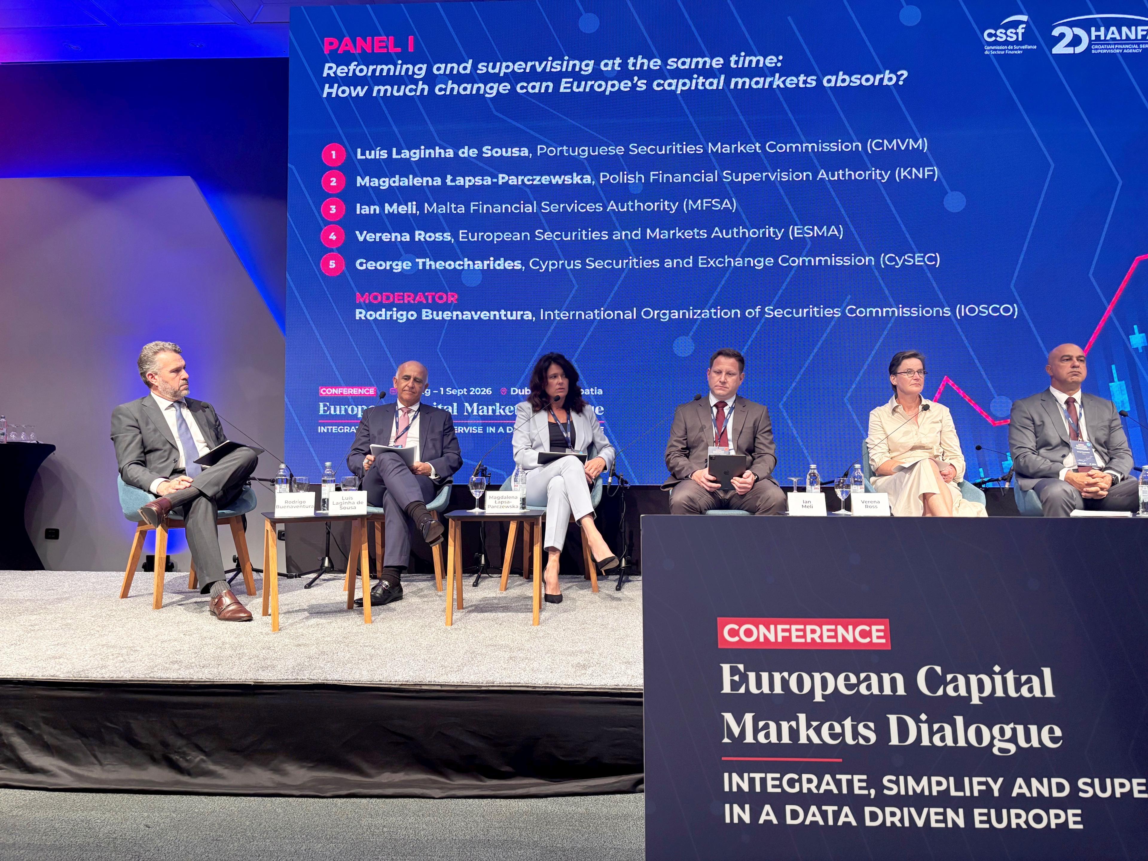 Magdalena Łapsa-Parczewska w panelu podczas European Capital Markets Dialogue_3