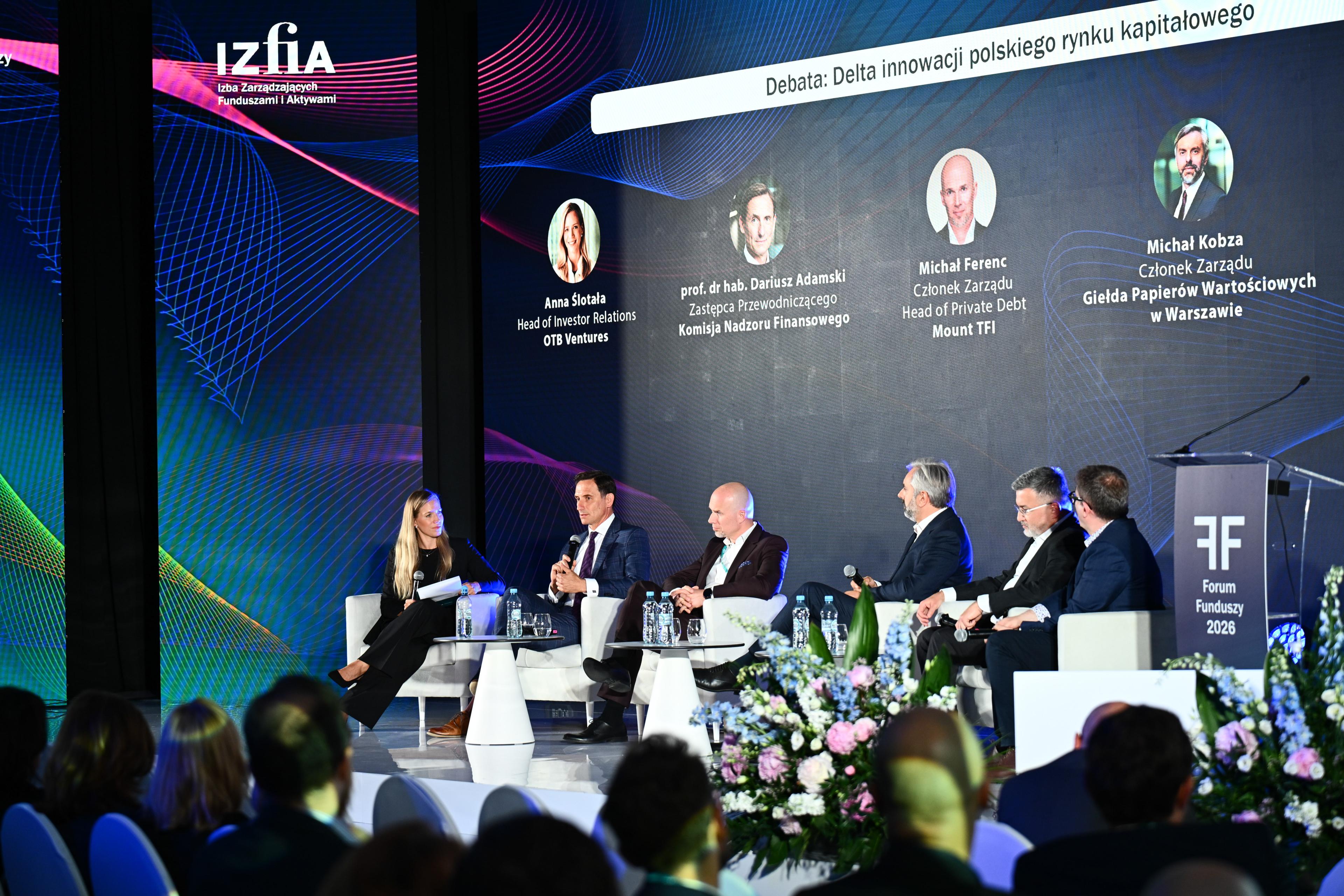 Dariusz Adamski w debacie o finansowaniu innowacji podczas Forum Funduszy IZFIA_2