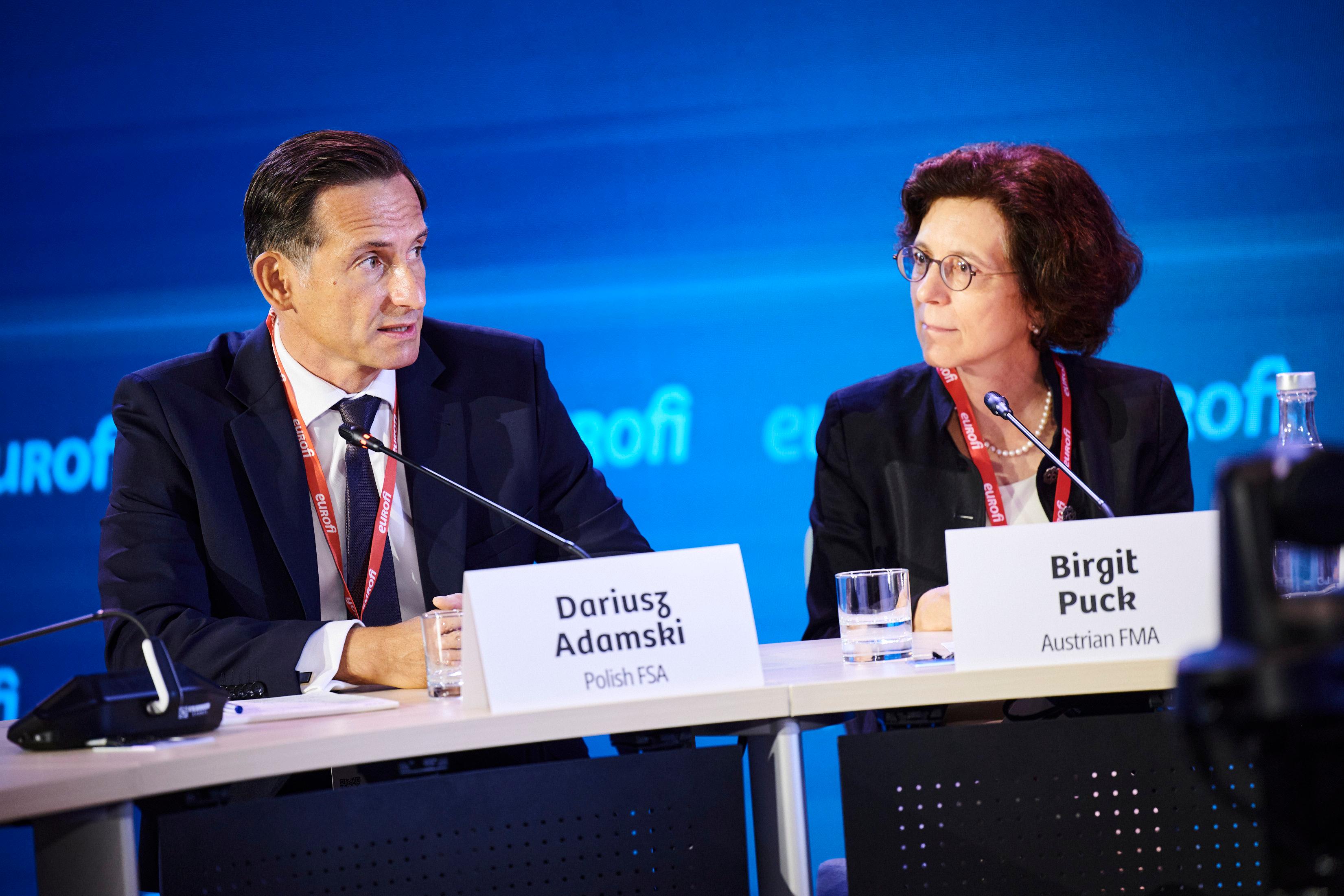 Dariusz Adamski wziął udział w panelu podczas Eurofi Financial Forum 2026_2