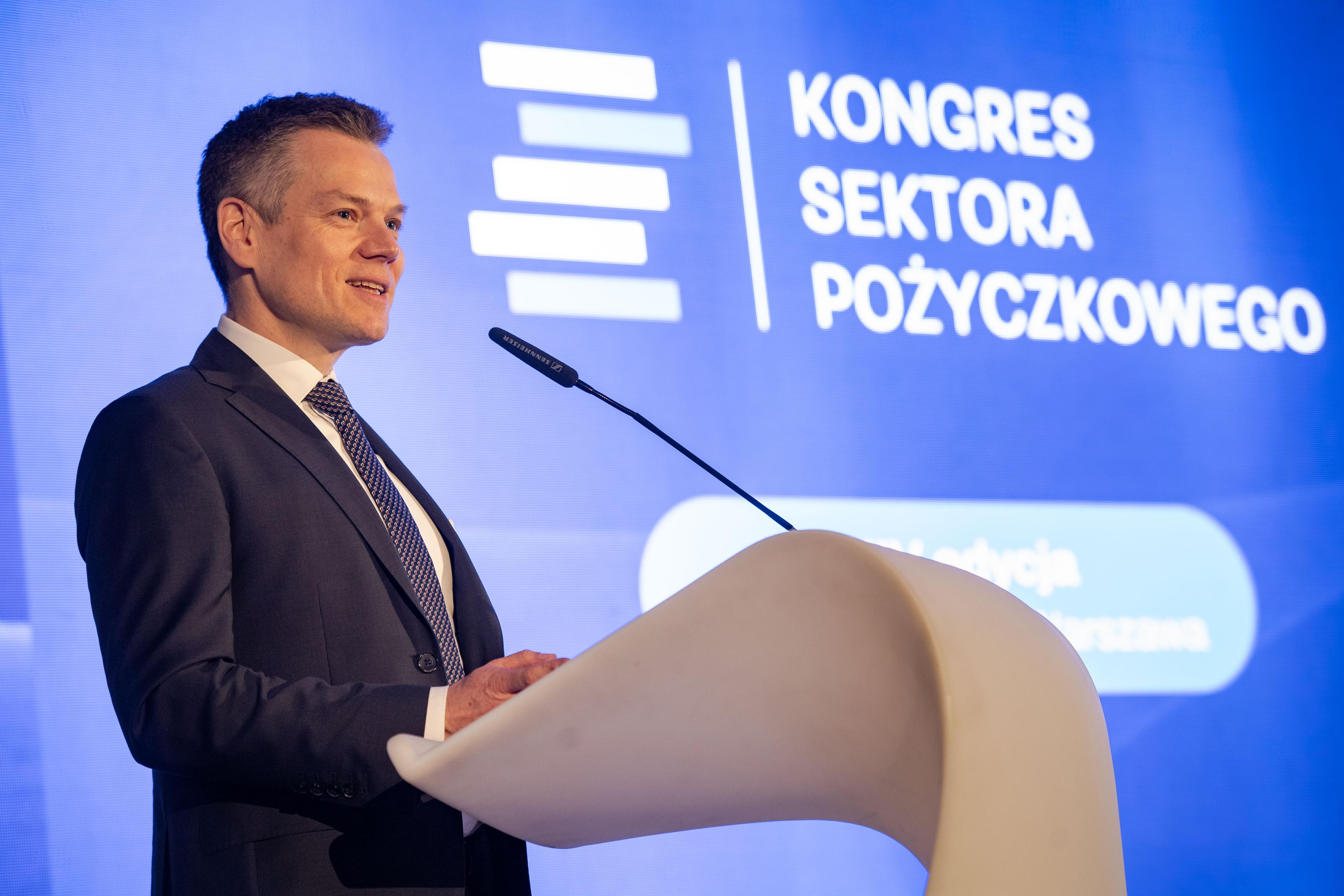 Jacek Jastrzębski wystąpił podczas Kongresu Sektora Pożyczkowego