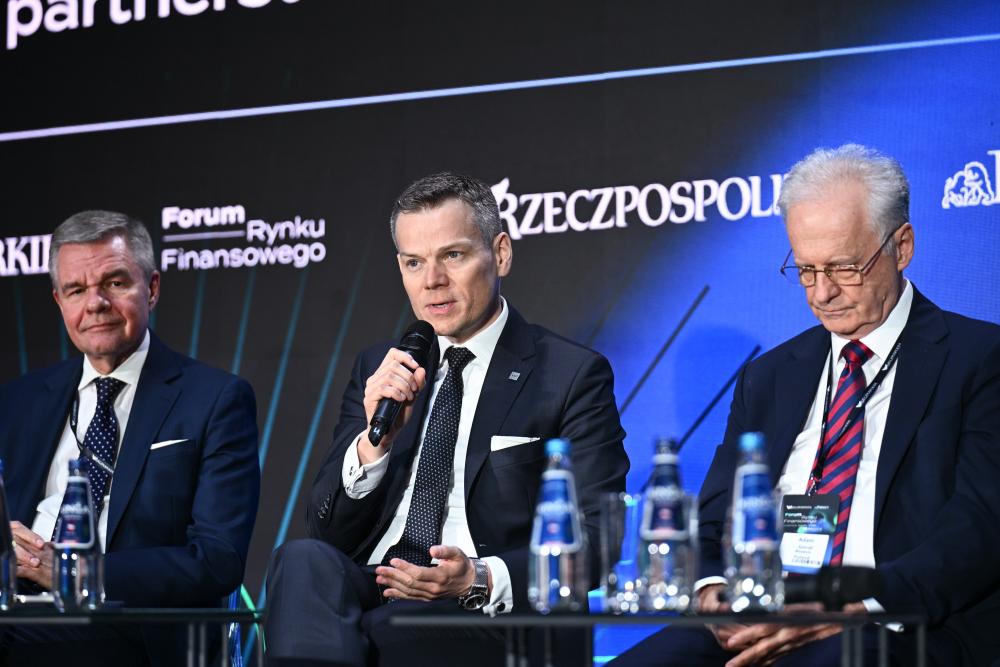 Jacek Jastrzębski wystąpił w sesji inauguracyjnej Forum Rynku Finansowego - 1