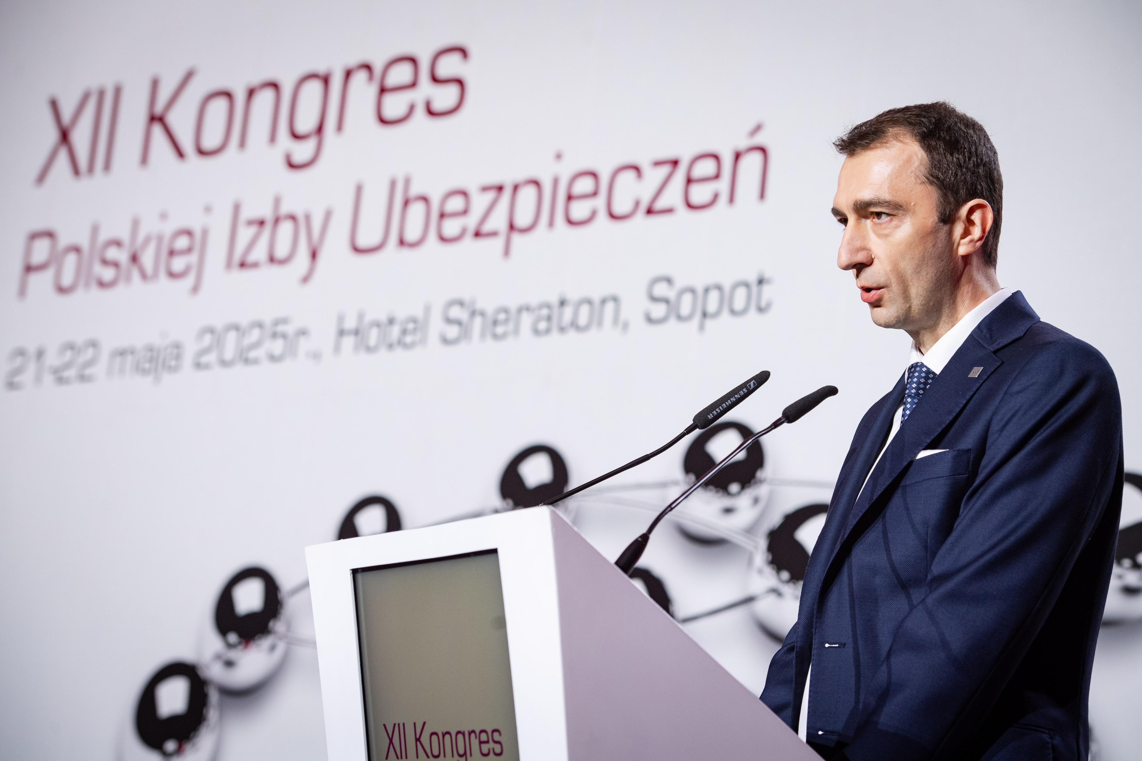 Krystian Wiercioch, Zastępca Przewodniczącego Komisji Nadzoru Finansowego, wystąpił podczas otwarcia XII Kongresu PIU