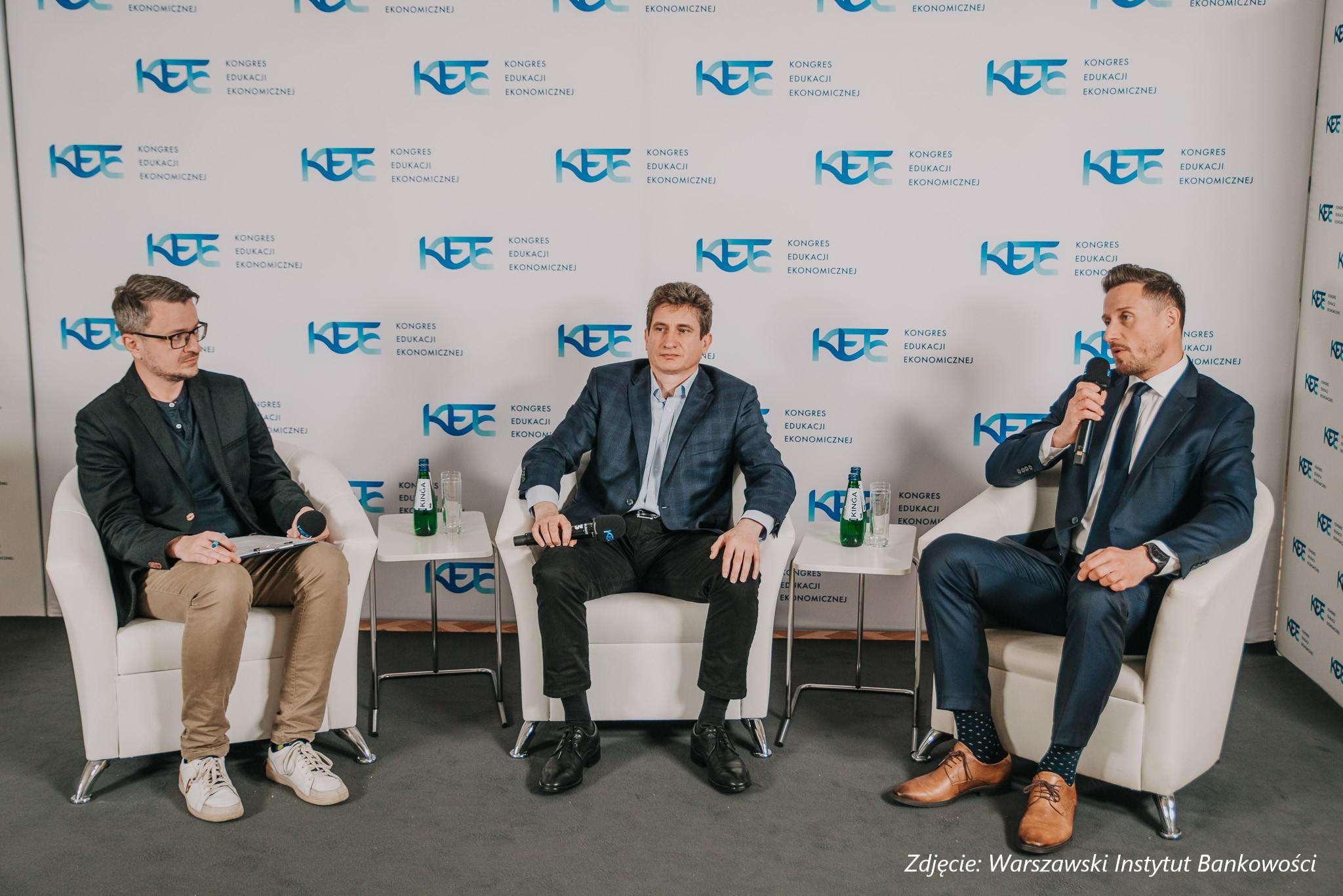 Krzysztof Dąbrowski - wystąpił podczas Kongresu Edukacji Ekonomicznej 2025