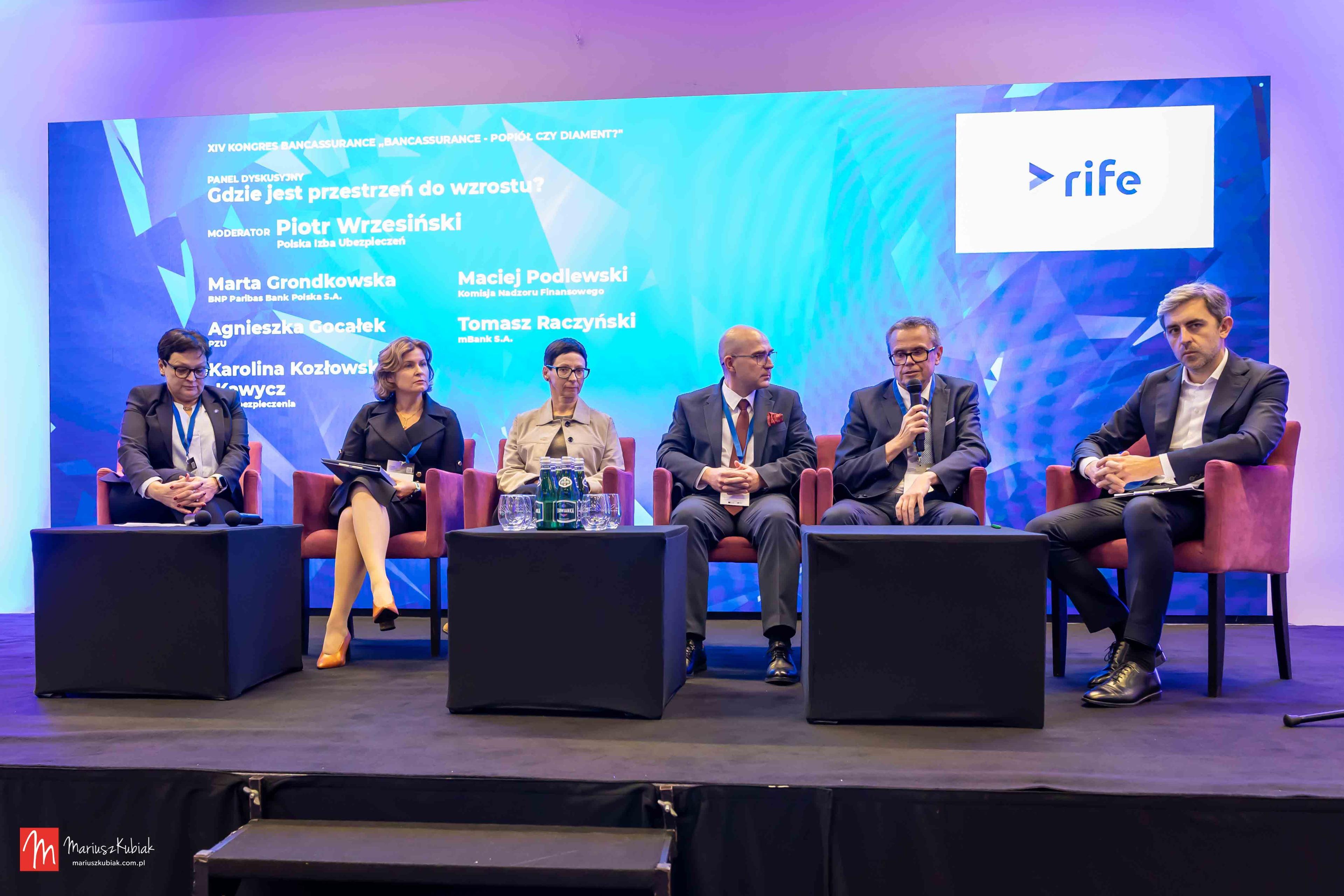 Maciej Podlewski wystąpil w panelu podczas konferencji Bancassurance