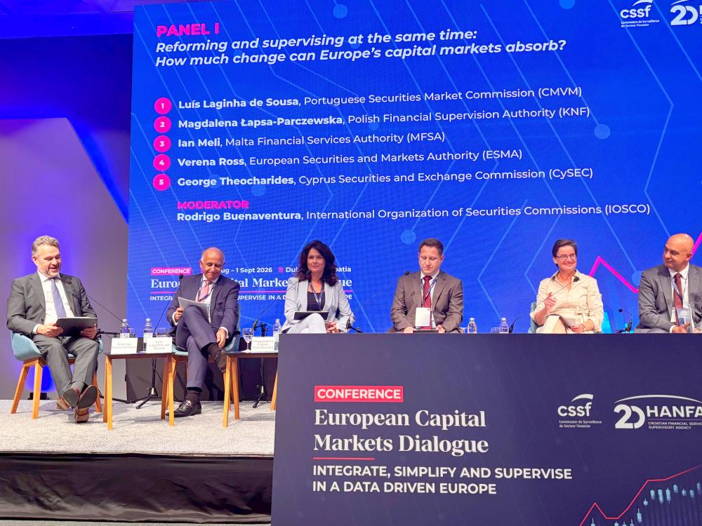 Magdalena Łapsa-Parczewska w panelu podczas European Capital Markets Dialogue_1
