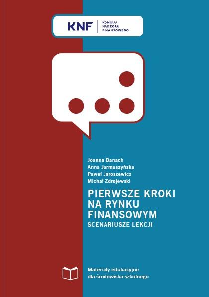 Okładka - Pierwsze kroki na rynku finansowym - scenariusze lekcji