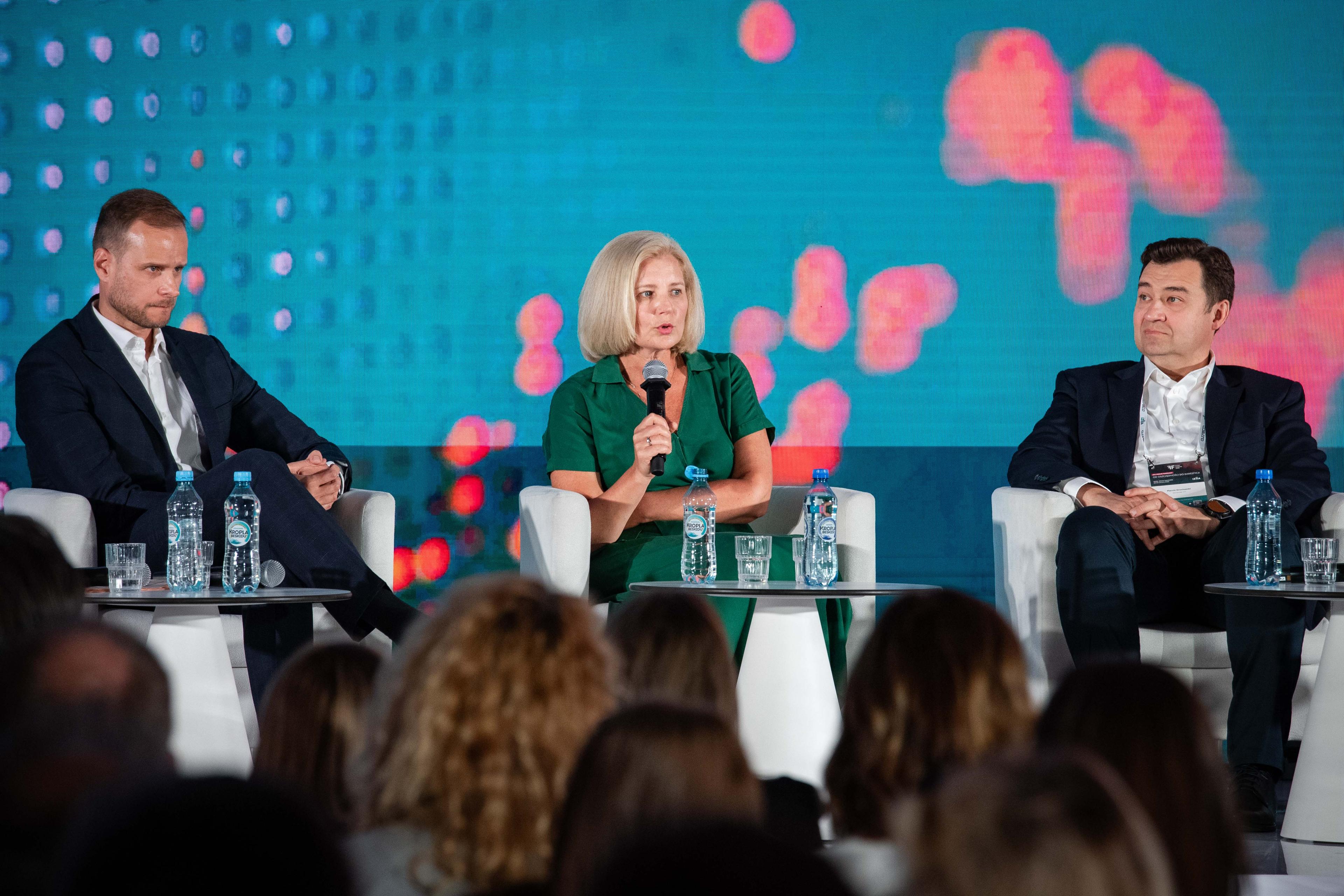 Agata Gawin podczas XIX Forum Funduszy