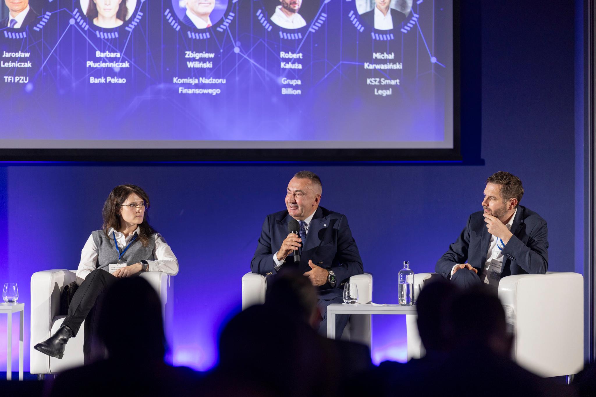 Zbigniew Wiliński podczas debaty